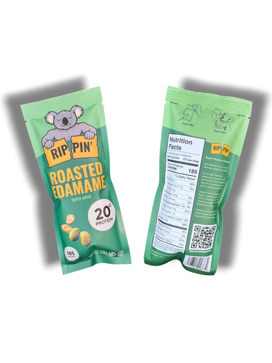 Lightly Salted Roasted Edamame (10 packs)