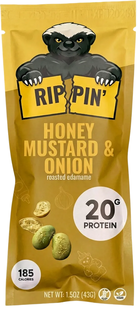 Honey Mustard & Onion Roasted Edamame (10-packs)